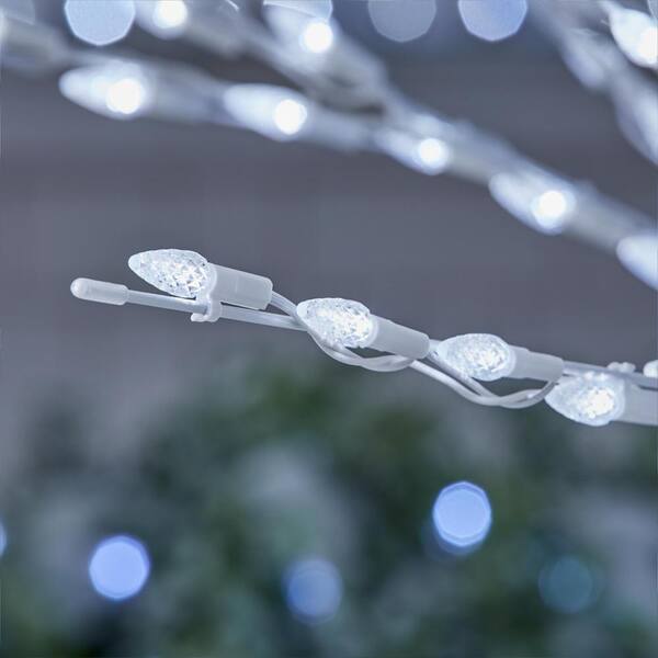Lighted Bare Branch Tree