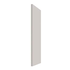Miami Shoreline Gray 0.625 in. x 30 in. x 13 in. Kitchen Cabinet Outdoor End Panel