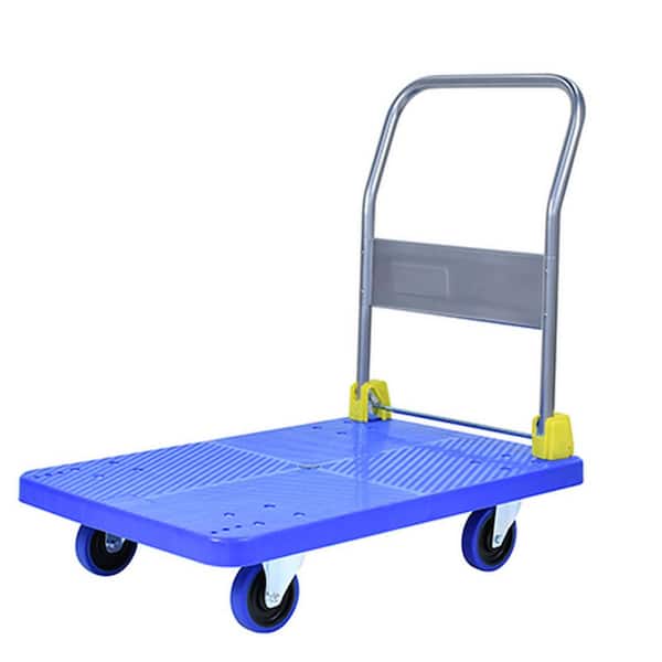 Tidoin 880 lbs. Foldable Platform Push Hand Truck Industrial Use Cart