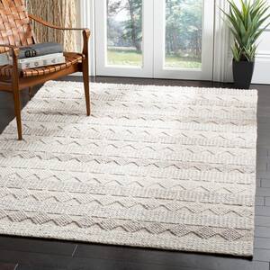 Natura Beige/Ivory 8 ft. x 10 ft. Multi-Diamond Geometric Area Rug