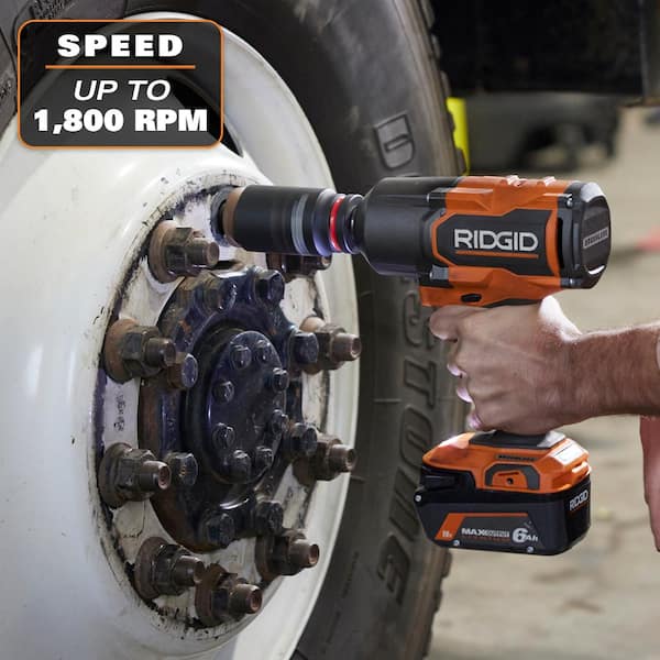RIDGID 18V Brushless Cordless 3/4 in. High Torque Impact Wrench