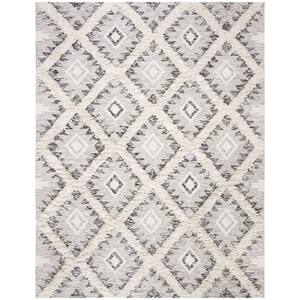 Addison Rugs Eleanor Grey 9 ft. x 12 ft. Geometric Indoor/Outdoor Washable  Area Rug AER31SI9X12 - The Home Depot