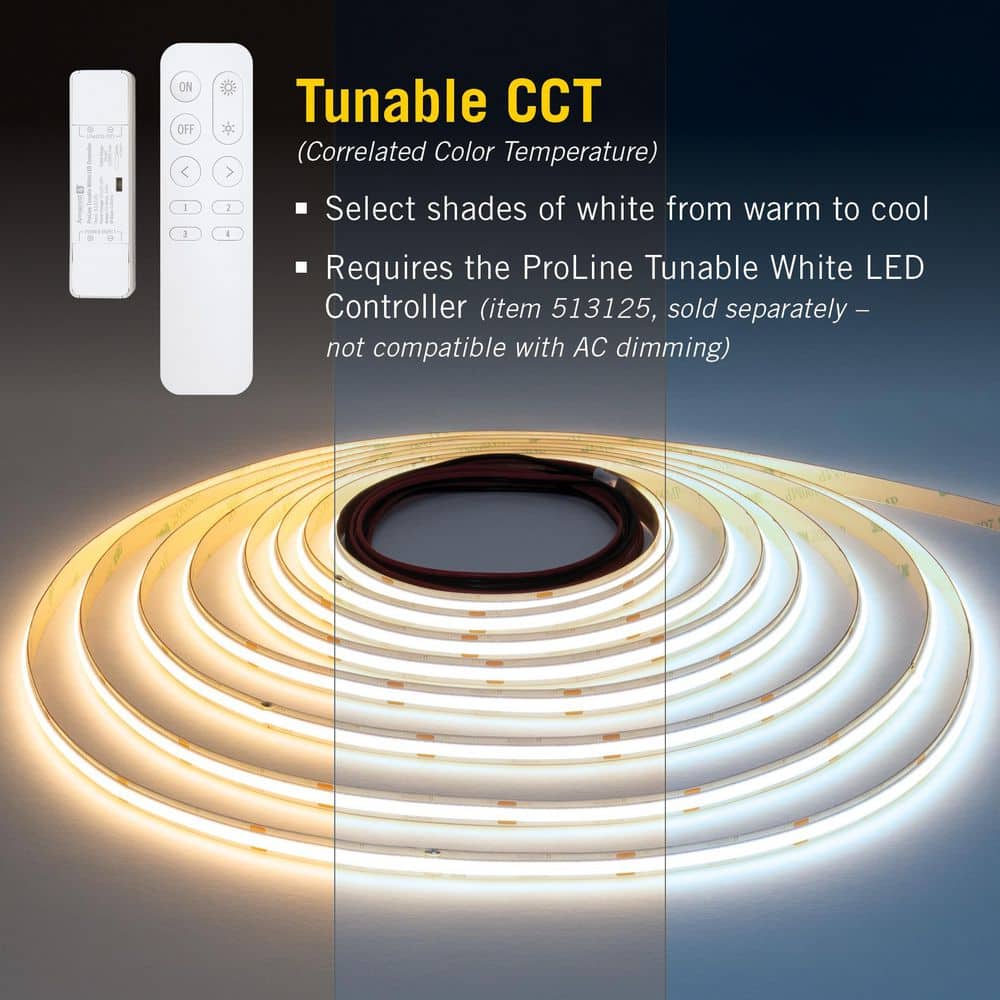 RibbonFlex Pro 32 ft Tunable White COB LED Strip Light