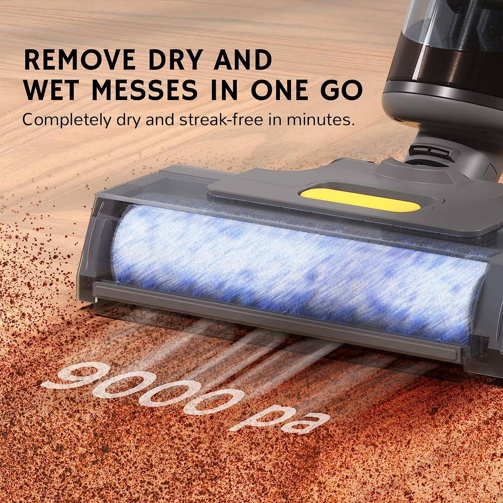 Dark Gray Cordless Stick Vacuum with HEPA Filter