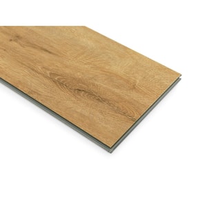 Natural Oak 28 MIL x 8.9 in. W x 46 in. L Click Lock Water Resistant Luxury Vinyl Plank Flooring (14.2 sqft/case)