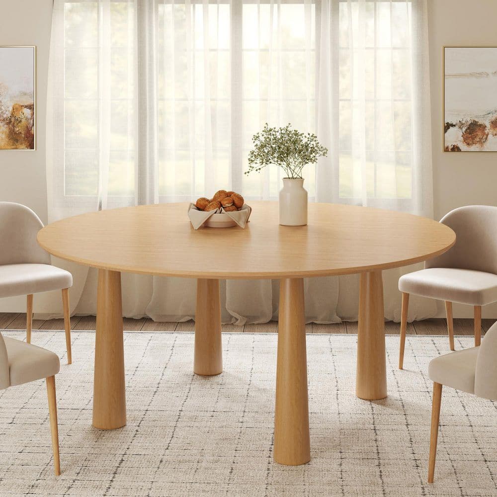 Spring Cottage Roomstogo Rooms To Go Farmhouse Dining Table AMERICANA  MODERN DINING Round Dining Table 48-, image size:1000x1000