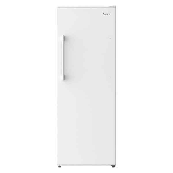 Galanz 11 cu. ft. Frost Free Convertible Upright Freezer or Fridge in White  with Electronic Temperature Control GLF11UWEA16 - The Home Depot