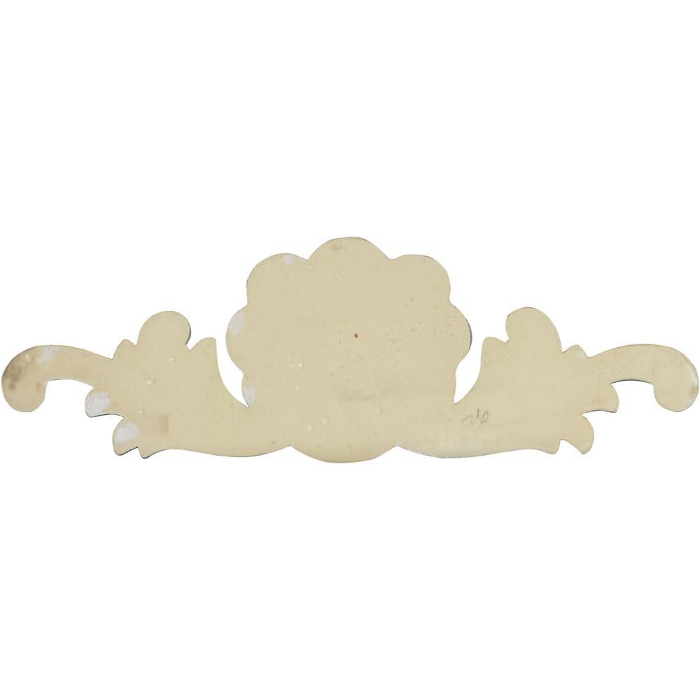 Cole White Primed Urethane Architectural Onlay Scroll