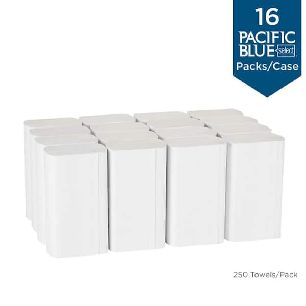 Georgia-Pacific Pacific Blue Select Multi-Fold 1-Ply Paper Towels (250-Towels Per Pack 16-Packs Per Case)