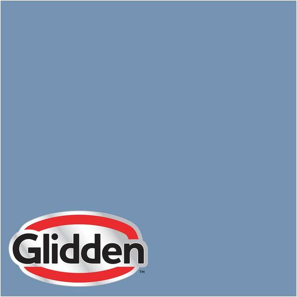 Glidden Premium 1 gal. #HDGV20D Centurion Blue Semi-Gloss Interior Paint with Primer