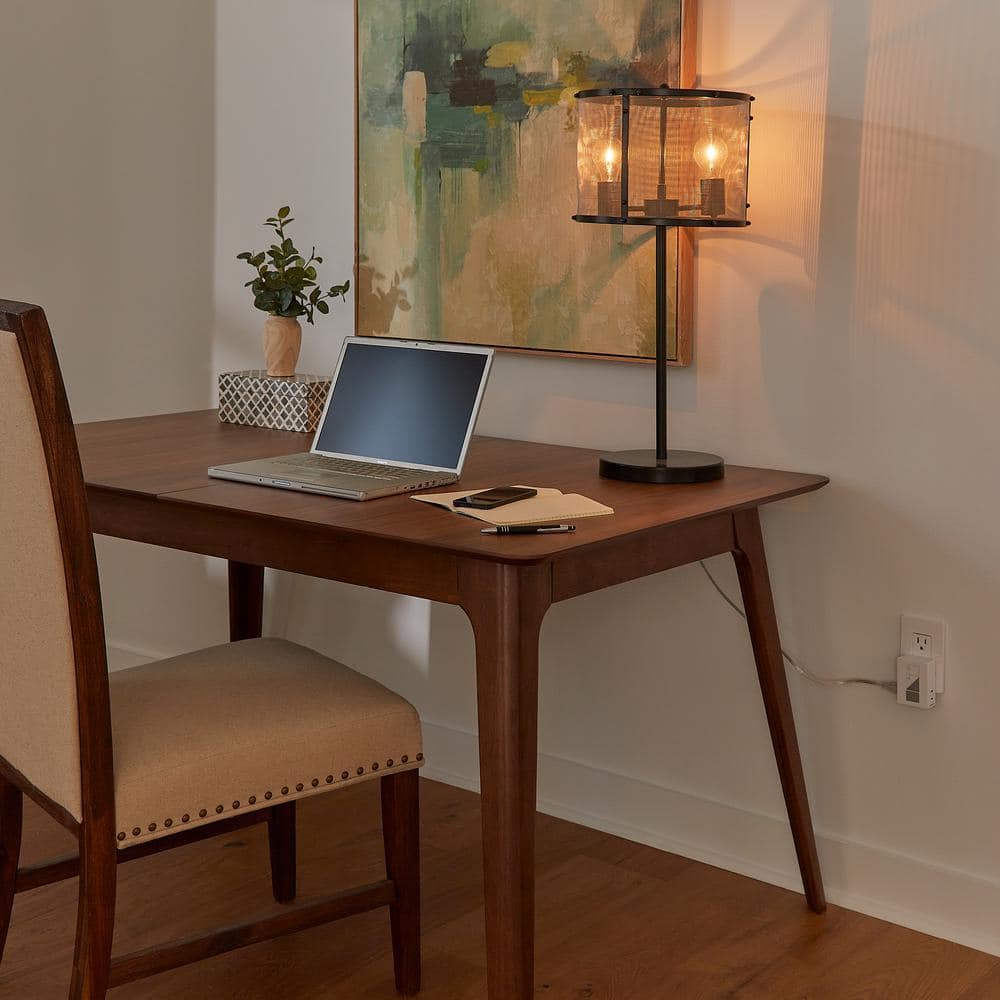 Lutron White Wireless Smart Lamp Dimmer with Voice Control