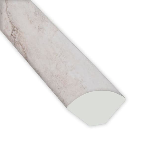 Adelaide Mist 3/4 in. T x 0.64 in. W x 94 in. L Luxury Vinyl Quarter Round Molding