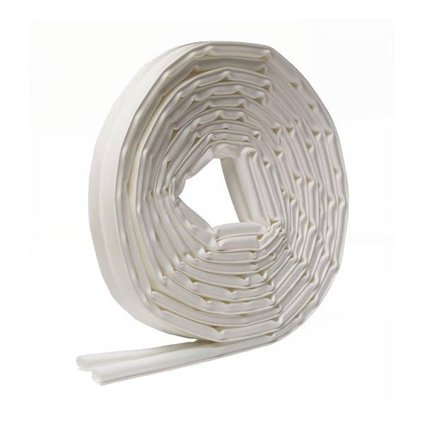 Frost King 3/8 in. x 5/16 in. x 20 ft. White Weatherseal