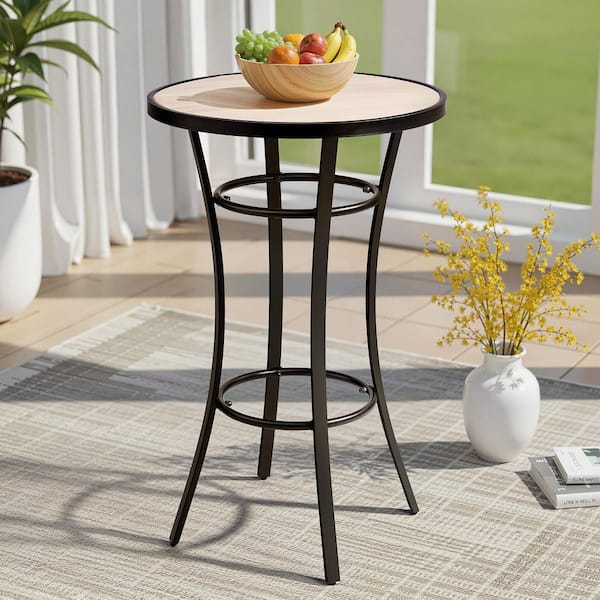 Patio Round Bar Table Bistro Table