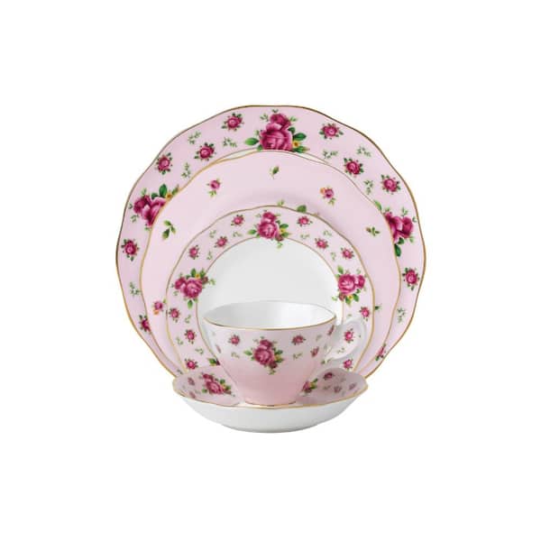 New Country Roses Pink, 5 Piece Set