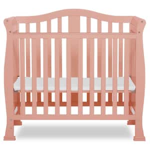 Naples 4-in-1 Dusty Pink Convertible Mini Crib