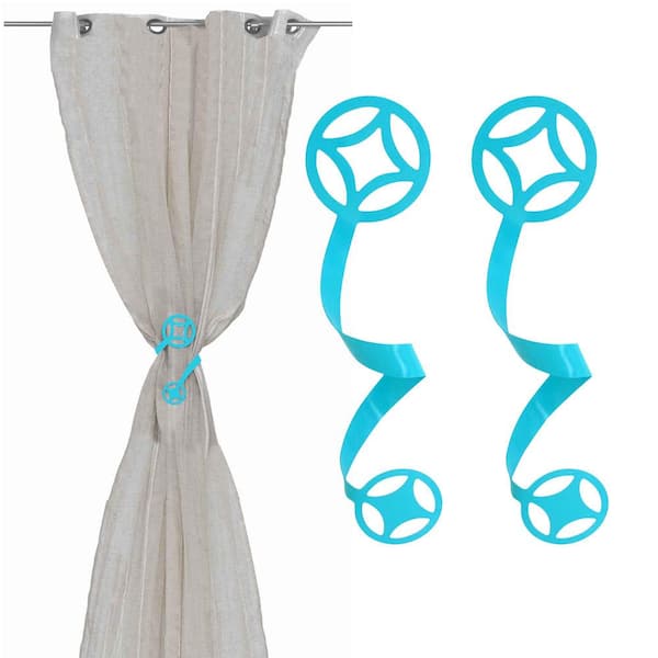 Beautiful Braided Tassel Tie-backs For Window Treatments One Set 36" Long 13"T. 