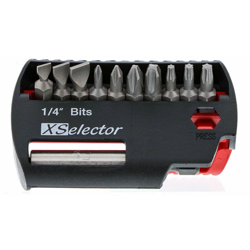 XSelector and Magnetic Bit Holder Set-Slotted, Phillips, Torx (11-Piece) price history on PriceWatchPro