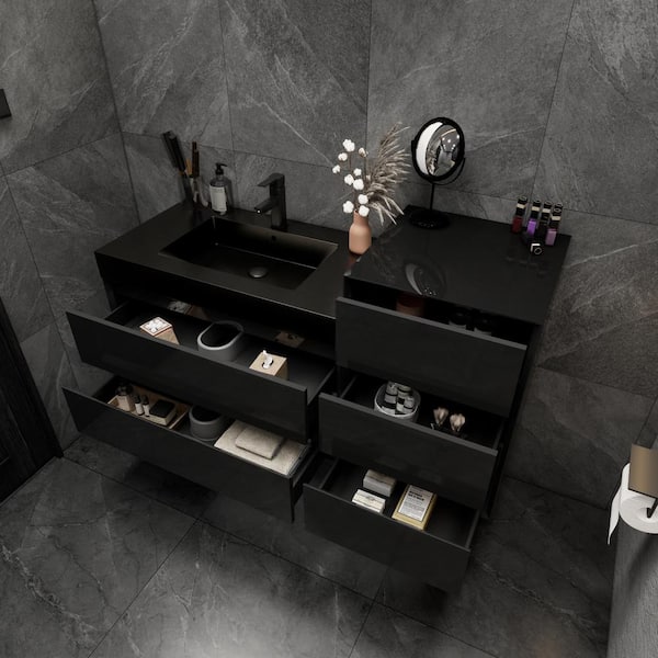 BV Better Vanity MIA 67 in. W x 20 in. D x 30 in. H Single Sink