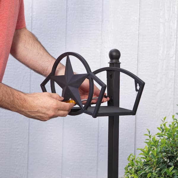 Liberty Garden Americana hose stand Steel 125-ft Stand Hose Reel in the Garden  Hose Reels department at