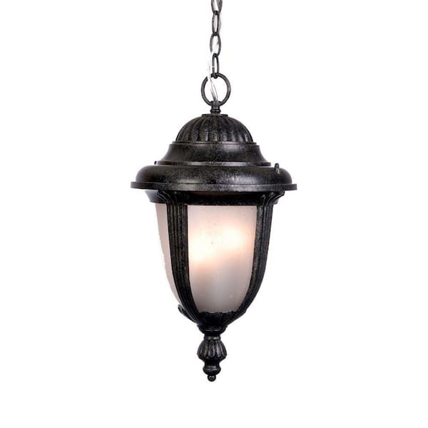 Acclaim Lighting Monterey Collection Hanging Lantern 1-Light Outdoor Stone Light Fixture