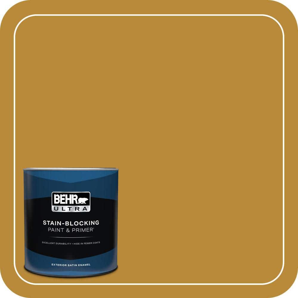 1 qt. #S-H-350 Burmese Gold Satin Enamel Exterior Paint & Primer price history on PriceWatchPro
