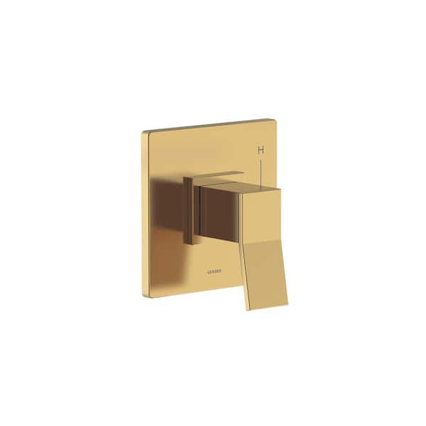 Avian 1-Handle Wall Mount Valve Trim Kit in Brushed Bronze with Treysta Cartridge (Valve Not Included)