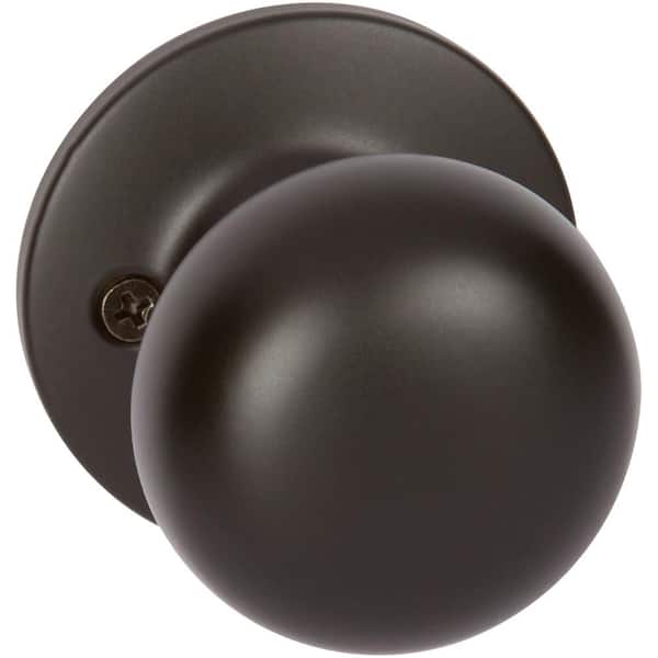 DELANEY HARDWARE Saxon Black Dummy Door Knob