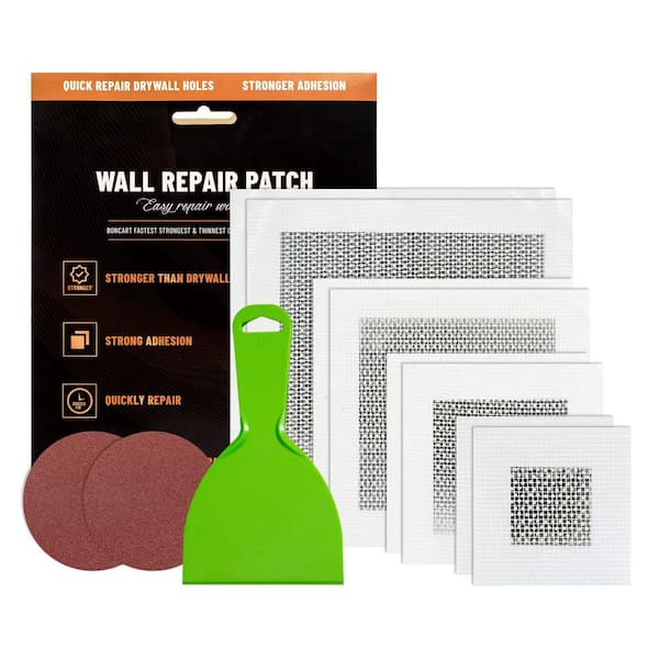 Drywall Repair Kit, Drywall Patch Repair Kit, Self Adhesive Repair Patch, Quick Repair Drywall Large Holes