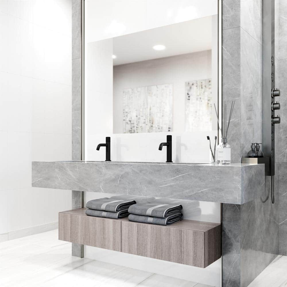 Apollo 7.5'' High-Arc Matte Black Nickel Bathroom Faucet