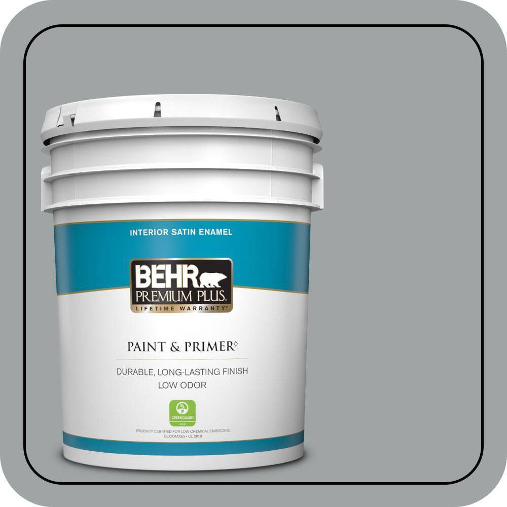 5 gal. #MQ5-30 Silent Film Satin Enamel Low Odor Interior Paint & Primer price history on PriceWatchPro