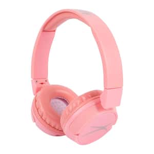 Bluetooth 2 in 1 Kids Safe Headphones - Pink