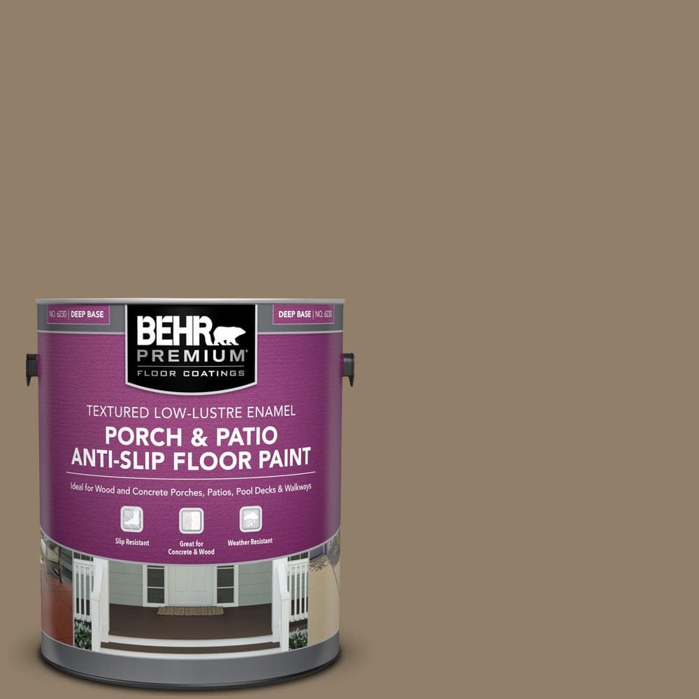 BEHR PREMIUM 1 gal. HDCNT11 Sandalwood Tan Textured LowLustre