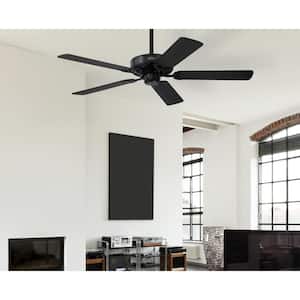 Contractor's Choice 52 in. Indoor Black Ceiling Fan