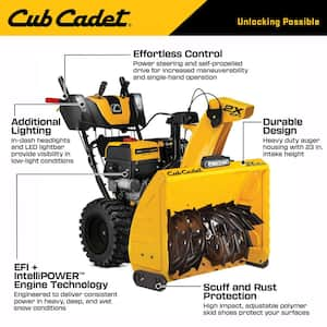 30 in. 357cc 2X Fuel Injected (EFI) Two-Stage Electric Start Gas Snow Blower with IntelliPower Tech and Heated Grips