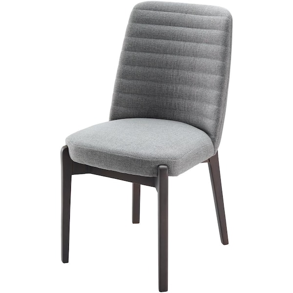 Livabliss Rayne Modern Dining Chair, Light Grey, 36 in. H x 19 in. W x 24 in. D