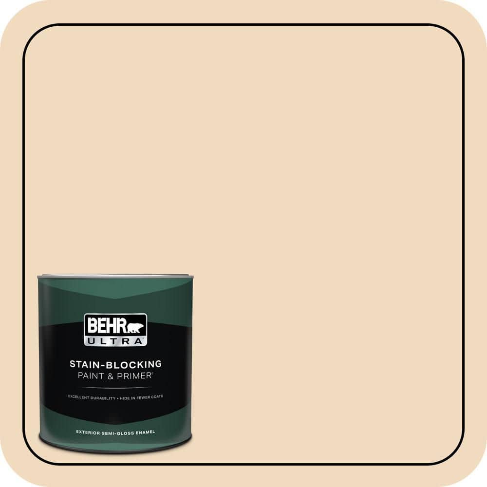 1 qt. #S270-1 Frosted Toffee Semi-Gloss Enamel Exterior Paint & Primer price history on PriceWatchPro