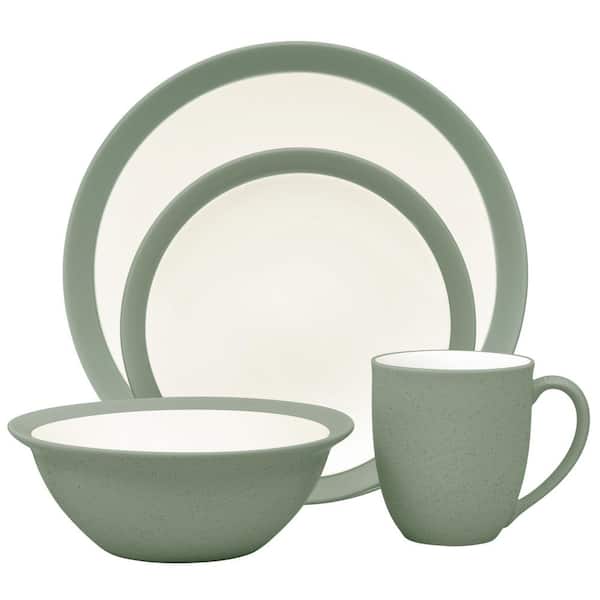 Noritake Colorwave Green  4-Piece (Green) Stoneware Curve Place Setting, Service for 1