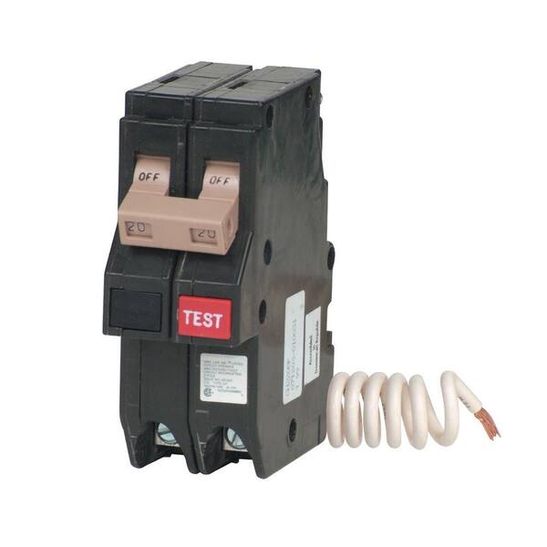 Unbranded 20 Amp 2-Pole CH-Type GFCI Circuit Breaker