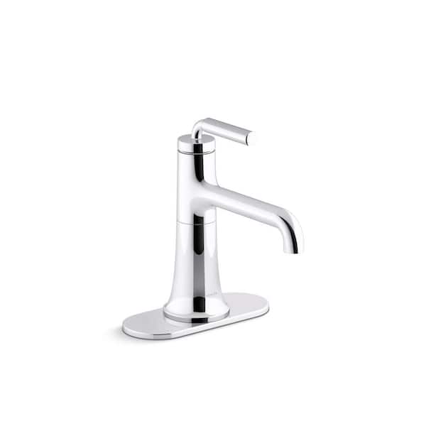 KOHLER Tone Single Handle Single-Hole 1.0 GPM Bathroom Sink Faucet in Polished Chrome