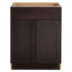 Edson Shaker Assembled 27x34.5x24.5 in. Base Cabinet with Soft Close Full Extension Drawer in Dusk