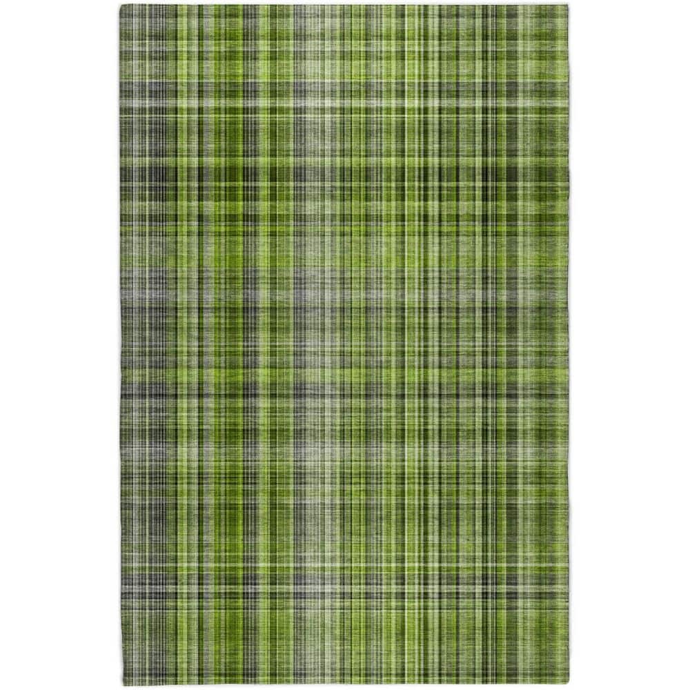 Dream Shag Premium Machine Washable Abstract ADS541 Green 10 ft. x 14 ft. Area Rug price history on PriceWatchPro