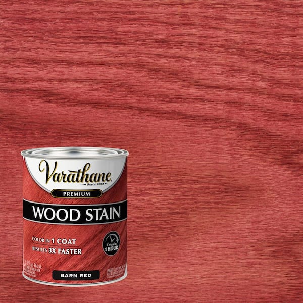 1 qt. Barn Red Premium Fast Dry Interior Wood Stain