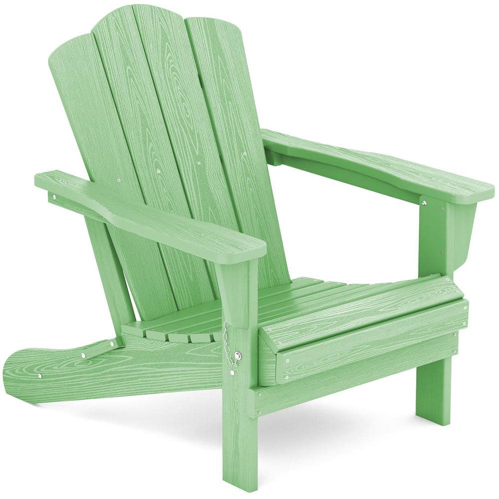 32.5 in. x 29.1 in. x 35.8 in. Light Green High Density Polyethylene Adirondack For Outdoor price history on PriceWatchPro