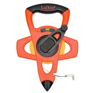 Lufkin 50 ft. SAE Fiberglass Long Tape Measure with 10ths/100ths Engineers Scale