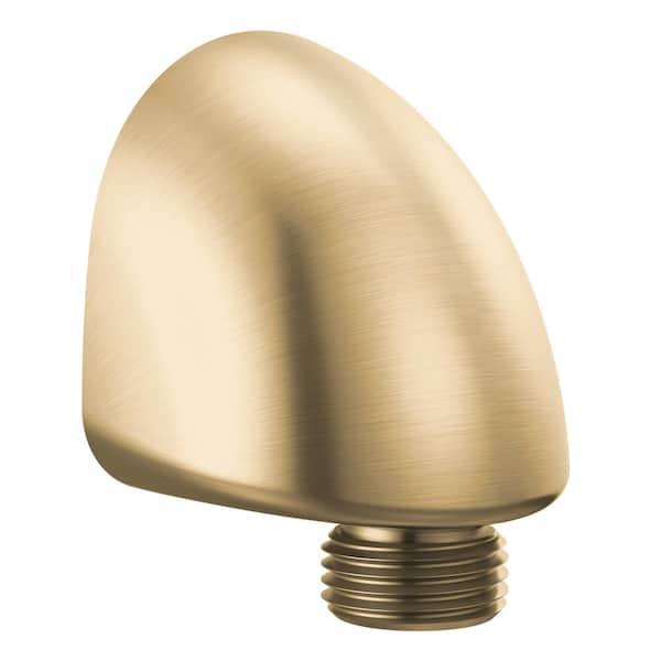Delta Traditional Gold 1/2 in. Hand Shower Wall Elbow in Lumicoat Champagne Bronze