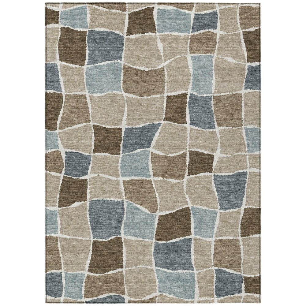 Chantille Machine Washable Indoor/Outdoor Abstract ACN2843 Khaki 10 ft. x 14 ft. Area Rug price history on PriceWatchPro