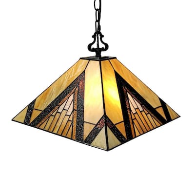 Glass Pendant Lights, Stained Glass Light Fixture