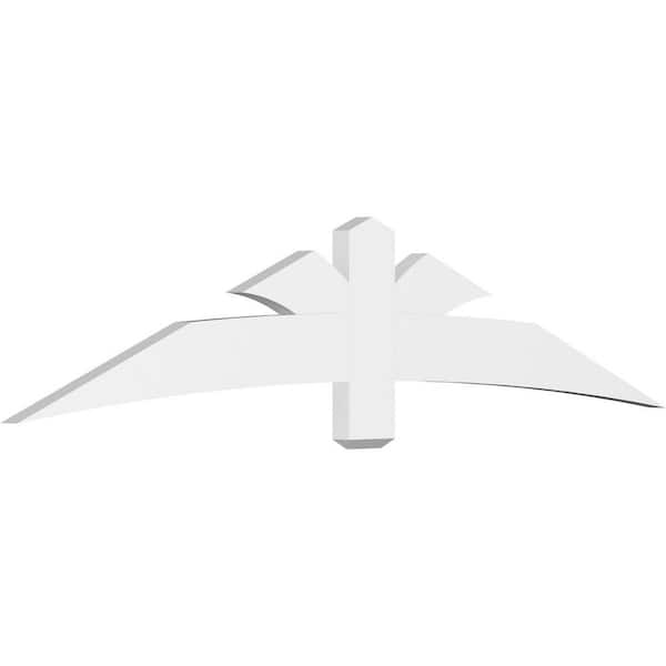 Ekena Millwork Davenport 84 in. W x 17.5 in. H x 2 in. D Signature Polyurethane Bracket