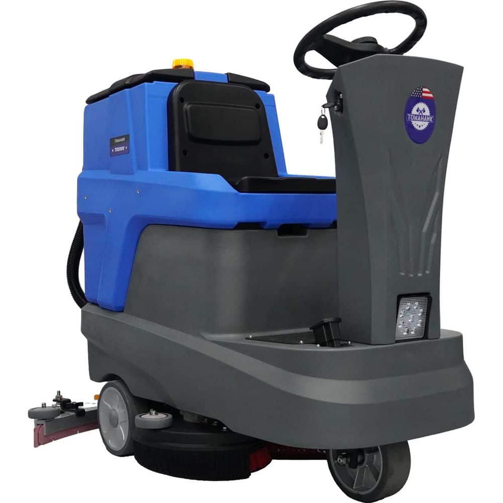 Ride-On Floor Scrubber 26 in. Dual Brush Commercial Floor Cleaning Machine 21-Gal 35 in. Squeegee 43,000 ft/hr. price history on PriceWatchPro